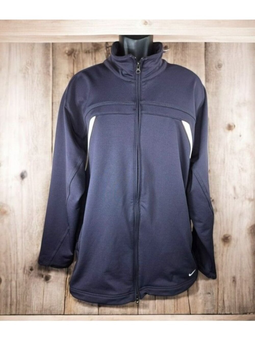 Nike Dri-FIT Mens Full-Zip Performance Jacket Size Large